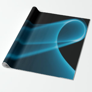 Papel De Presente Raio azul de luz
