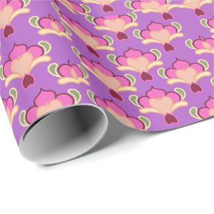 Papel De Presente Ramo de Lavanda
