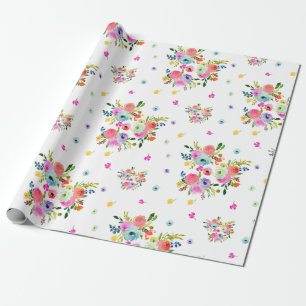 Papel De Presente Ranunculus PixDezines  PASSIVO