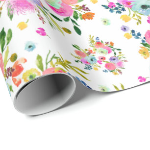 Papel De Presente Ranunculus PixDezines  PASSIVO