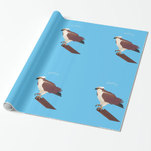 Papel De Presente Raptor Osprey Hawk Thunder_Cove