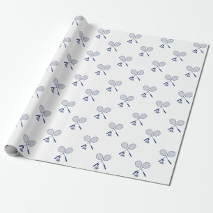 Papel De Presente Raquetes de Badminton Mínimas Peteca