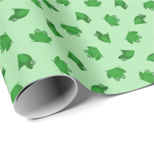 Papel De Presente Rãs