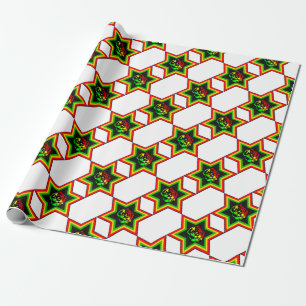 Papel De Presente Rasta judaico