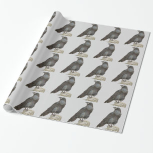 Papel De Presente Raven