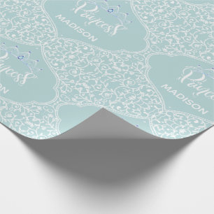 Papel De Presente Real Princesa Partido Personalizado