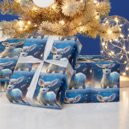 Papel De Presente Rebelde com boas-vindas de Natal