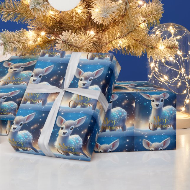 Papel De Presente Rebelde com boas-vindas de Natal (Feriados)