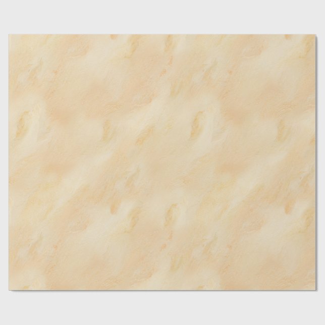 Papel De Presente Reboco Veneziano Creme Quente Wabi-Sabi Minimalist (Aberto)