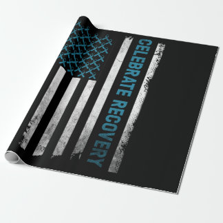 Papel De Presente Recuperação do Vício de Álcool Drogado Celebra Rec