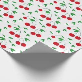 Papel De Presente Red Cherries - Verão, Ocasião