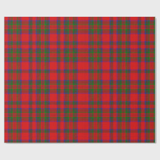 Papel De Presente Red Christmas Wool Texture Plaid