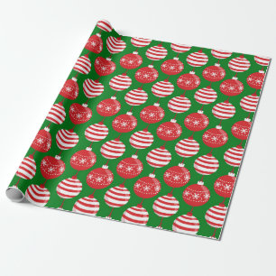 Papel De Presente Red Green Jingle Belts Natal