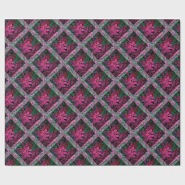 Papel De Presente Red Poinsettia