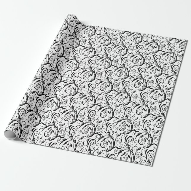 Papel De Presente Redemoinhos (Desenrolado)