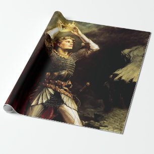 Papel De Presente Rei Artur por Charles Ernest Butler