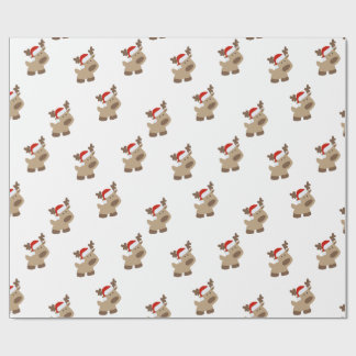 Papel De Presente Reindeer gift wrap