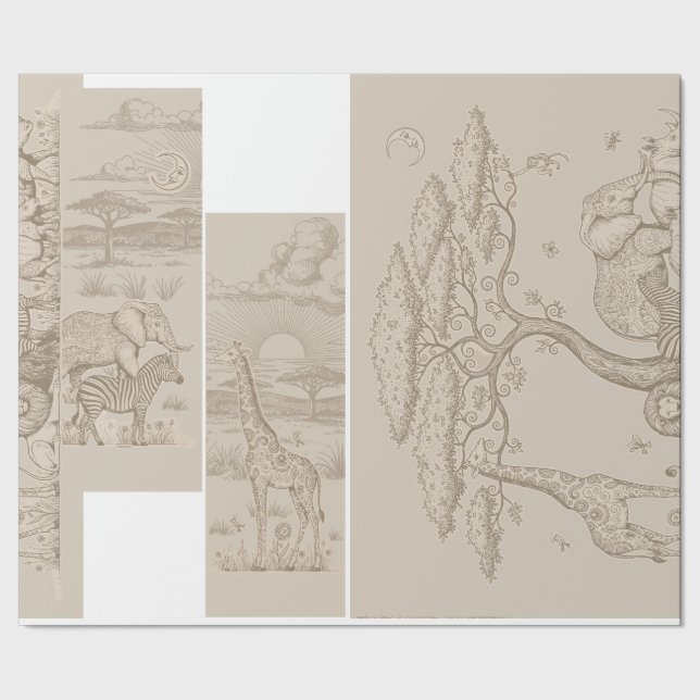 Papel De Presente Relaxe e Saia, Pescador Lab Chocolate Wr (Barra)