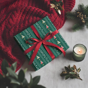 Papel De Presente Religião de Natal Belém Casado Joseph Floral