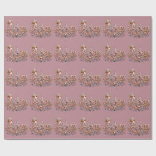 Papel De Presente Relógio de Parede Decorativo Adam Coroa