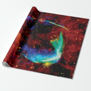 Papel De Presente Remanescente de Supernova RCW 86 - Foto do Espaço 