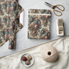 Papel De Presente Requiem Rhapsody - Bandana Floral Gótica