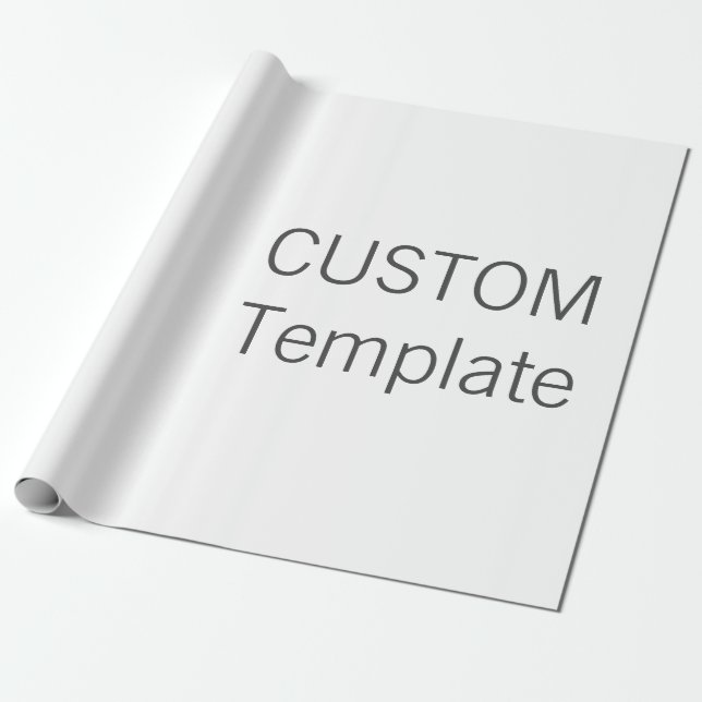 Papel De Presente RESÍDUO METÁLICO feito sob encomenda 30" do papel (Desenrolado)