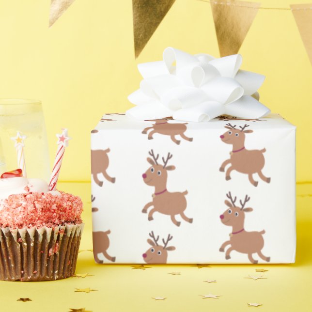 Papel De Presente Respigadinho de presente de Natal (Festa de aniversário)