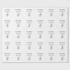 Papel De Presente Restaurante de pizza saborosa café feito com amor 