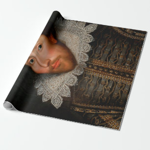 Papel De Presente Retrato William Shakespeare de Cobbe
