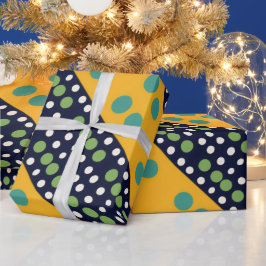 Papel De Presente Retro