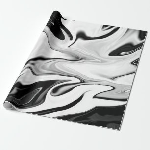 Papel De Presente Retro elegante abstrato cor fluido digital