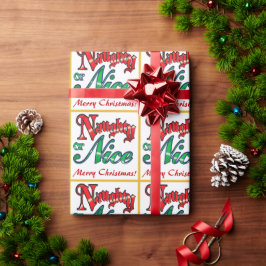 Papel De Presente Retro Nojento ou Belo Natal