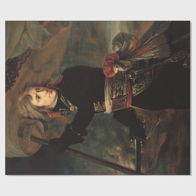 Papel De Presente Reunião de Napoleão Bonaparte na Batalha de Arcole (Aberto)
