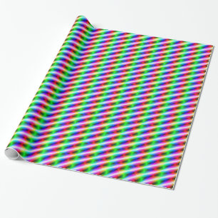 Papel De Presente RGB Neon