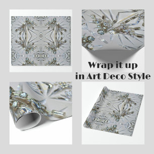 Papel De Presente Rhinestones - Glam