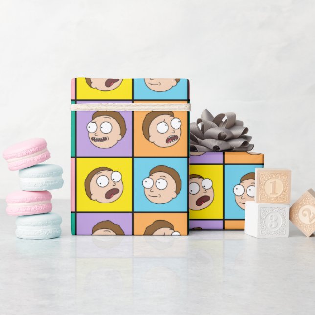 Papel De Presente RICK E MORTY™ | Morty's Moods (Chá de bebê)