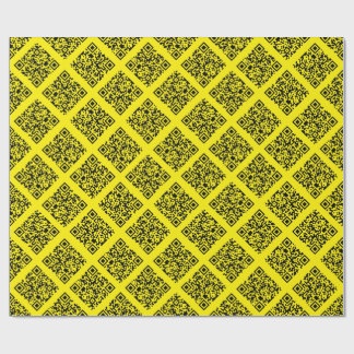 Papel De Presente Rickroll Wrapping Paper in black