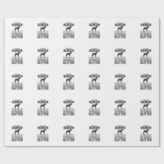 Papel De Presente Riesenschnauzer Brilho Design Engraçado Amante de
