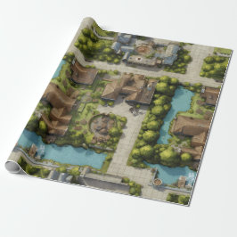 Papel De Presente Riverside Serenity RPG Wrapper Paper