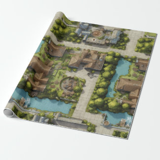 Papel De Presente Riverside Serenity RPG Wrapper Paper