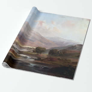 Papel De Presente Robert S. Duncanson - Paisagem Escocesa