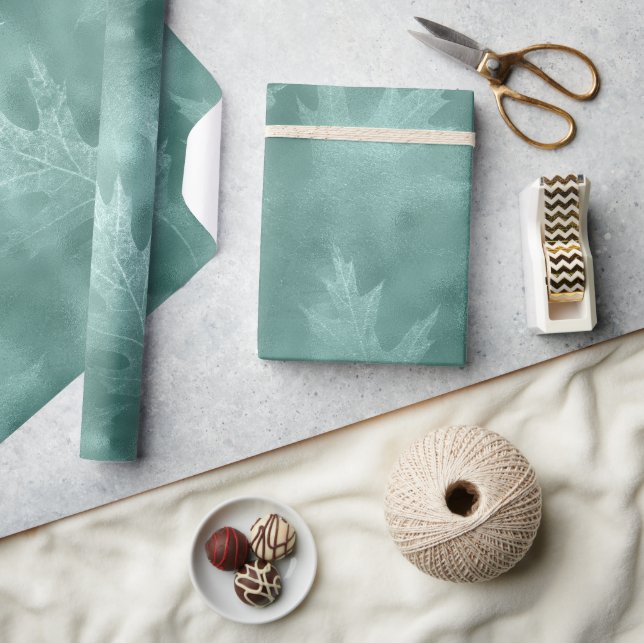 Papel De Presente Robin Egg Green Folaf (Artesanato)