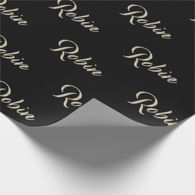 Papel De Presente Robin Vorname Name edles Geschenkpapier Papier (Ponta)