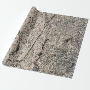 Papel De Presente Rocha Pedra