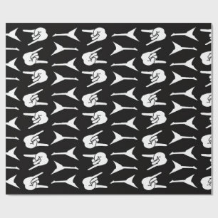 Papel De Presente Rock de Guitarra Heavy Metal 