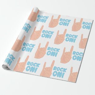 Papel De Presente Rock On
