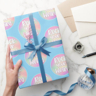 Papel De Presente Rode seu estranho
