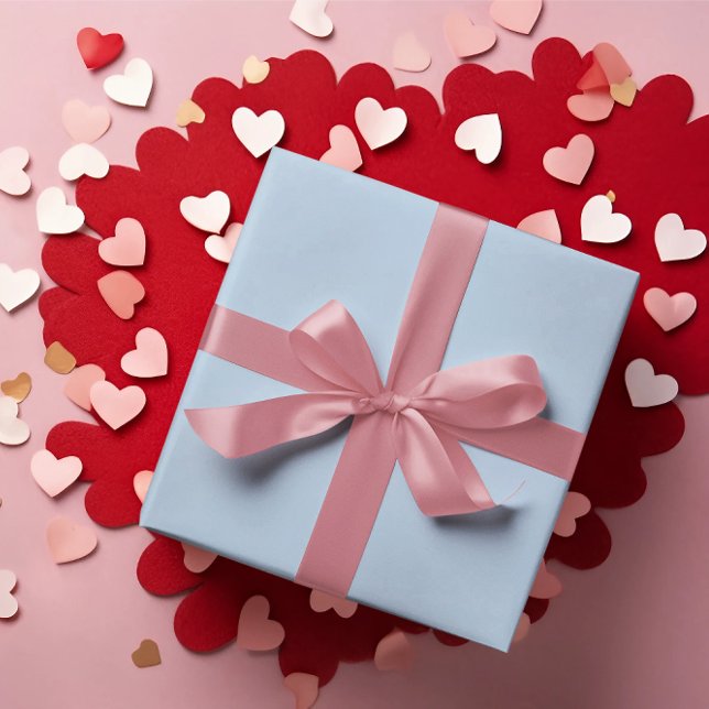 Papel De Presente Rolha de papel de enrolamento azul-gelo (Criador carregado)