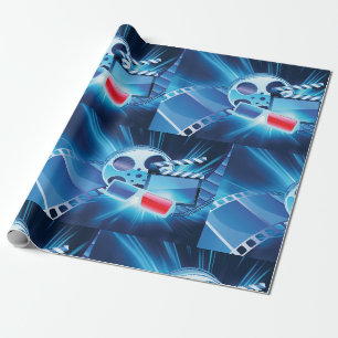 Papel De Presente Rolo de Filme de Cinema Noturno